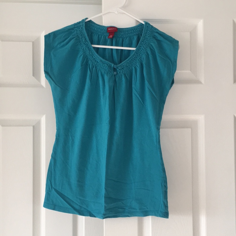 Turquoise shirt